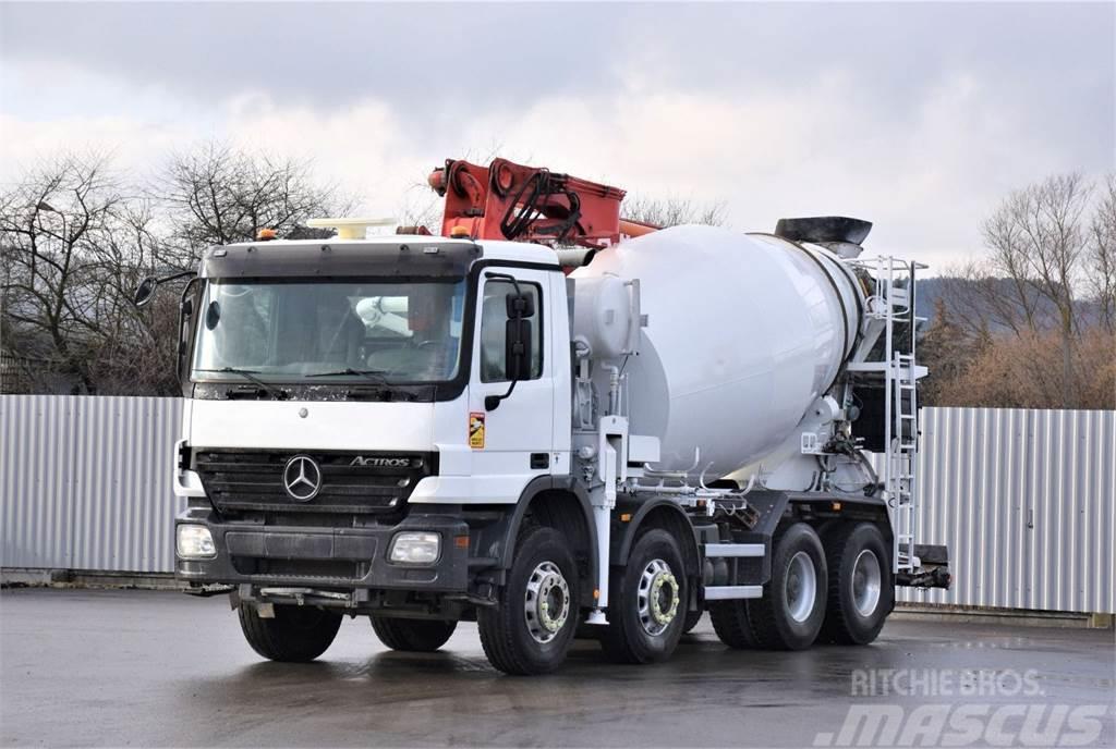 Mercedes-Benz ACTROS 3241 Concrete pump trucks