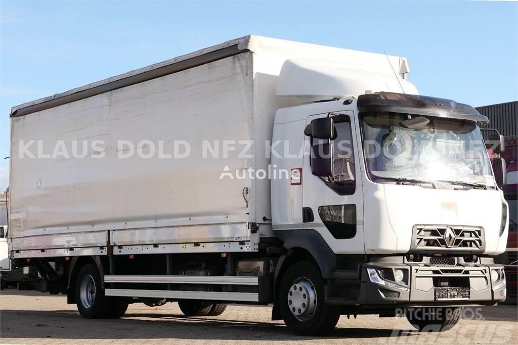 Renault D 13.240 Curtain side 7,3 m + tail lift Curtainsider trucks