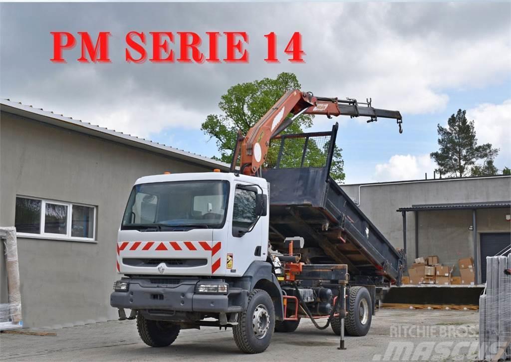 Renault KERAX 320* PM SERIE 14 * TOPZUSTAND Camion benne