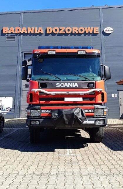 Scania P124 4x4 Doka Fire truck Camion de pompier