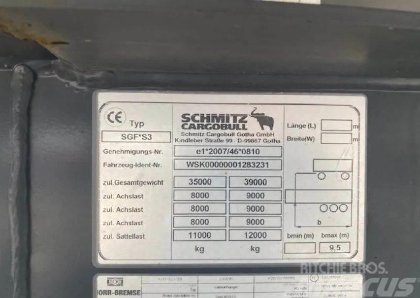 Schmitz Cargobull SKI 24 SL 9.6 Benne semi remorque