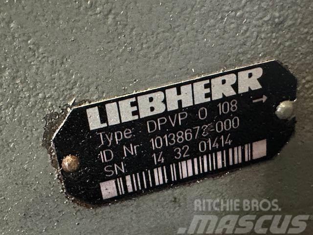 Liebherr A 924 C HD POMPA HYDRAULICZNA DPVP O 108 Hydraulique