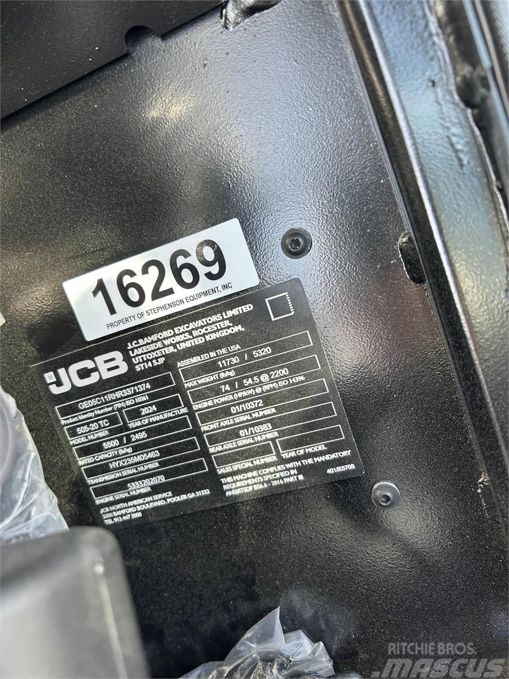 JCB 505-20TC Chariot télescopique