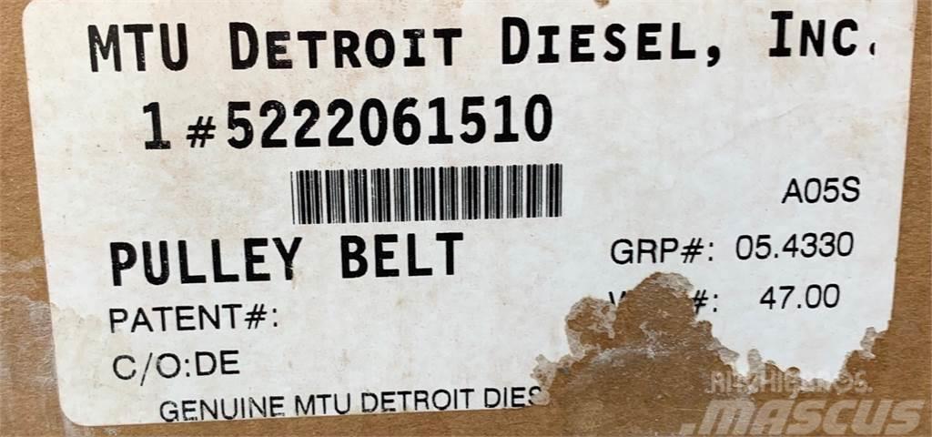  MTU/Detroit Pulley Belt Moteur