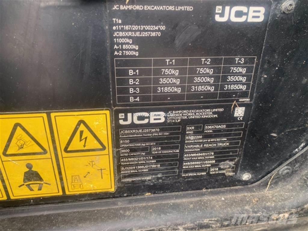 JCB 536-70 Télescopique agricole