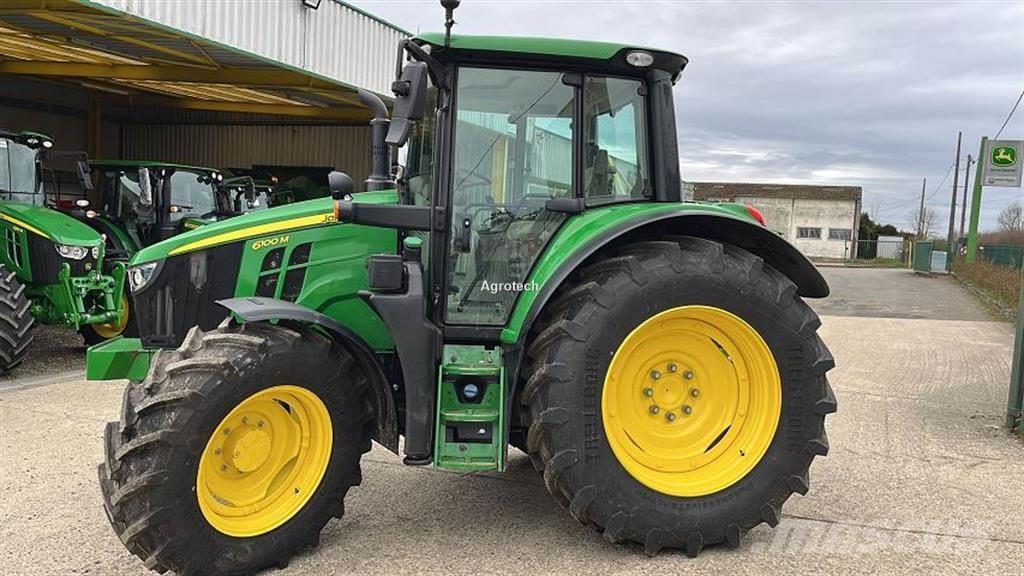 John Deere 6100M Tracteur