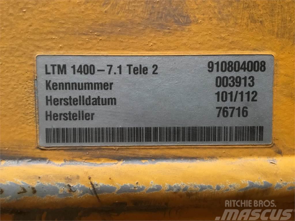 Liebherr LTM 1400-7.1 telescopic section 2 Accessoires et pièces pour grue