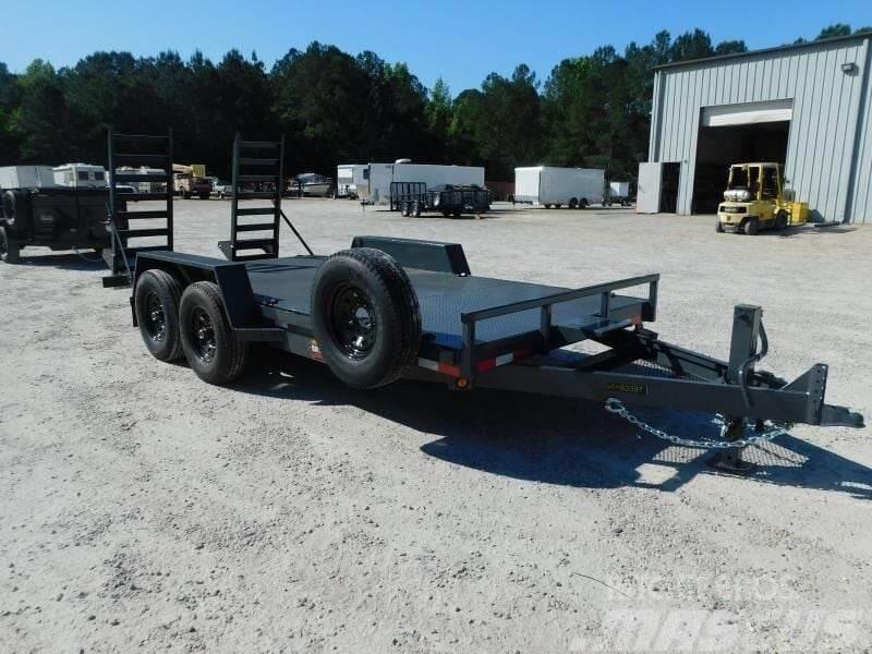  Covered Wagon Trailers 16' Full Metal Deck with 7k Autre