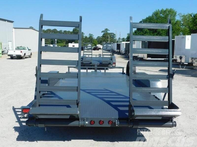  Covered Wagon Trailers 16' Full Metal Deck with 7k Autre