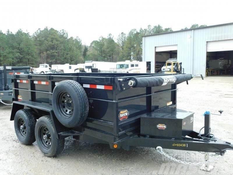  Covered Wagon Trailers Prospector 6x10 with Tarp Autre