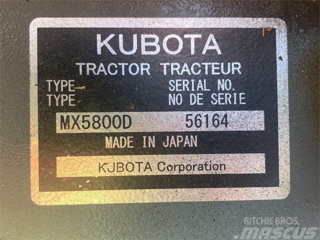Kubota MX5800 Autre