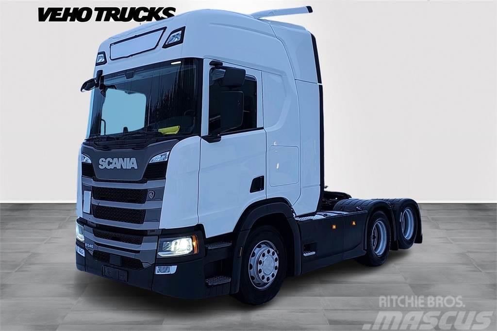 Scania R540 6x2 hydrauliikka Tracteur routier