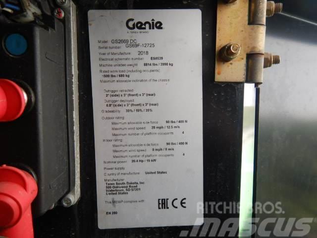 Genie GS2669DC Nacelle ciseaux