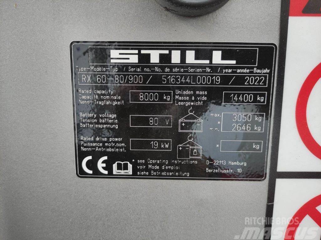 Still RX60-80/900 Chariots élévateurs électriques