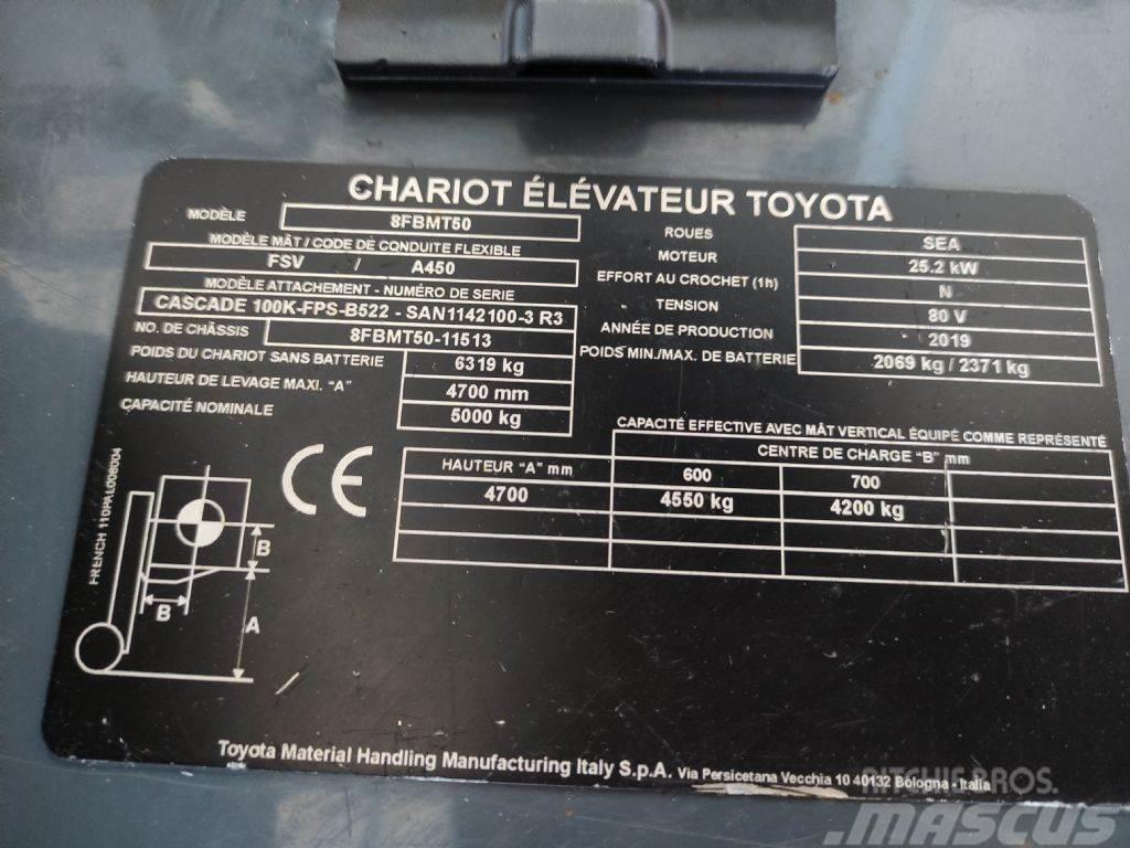 Toyota 8FBMT50 Chariots élévateurs électriques