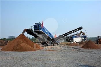 Liming 150 TPH portable mobile stone crusher and screen p