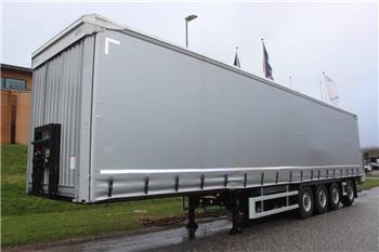 AMT GA400 4 akslet gardin trailer m/ truckbeslag +