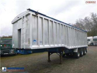 United TRAILERS Tipper trailer alu 52 m3 + tarpaulin
