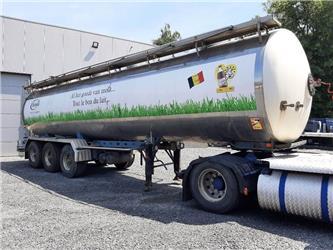 Magyar 3 AXLES TANK IN STAINLESS STEEL INSULATED 30000 L-