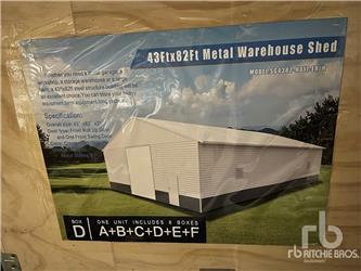  43 ft x 82 ft Metal Warehouse ( ...