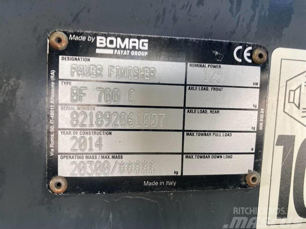 Bomag BF 700 C-2 S500 Stage IV/Tier 4f Finisseur