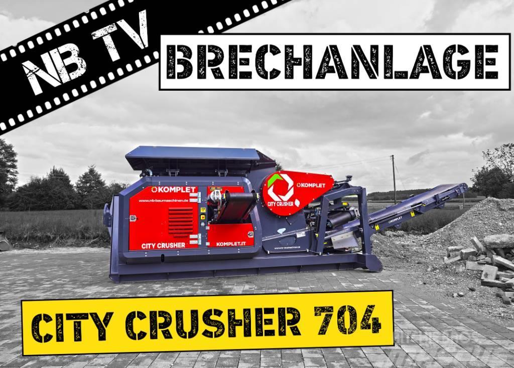 Komplet City Crusher 704 | Backenbrecher Hakenlift Crible