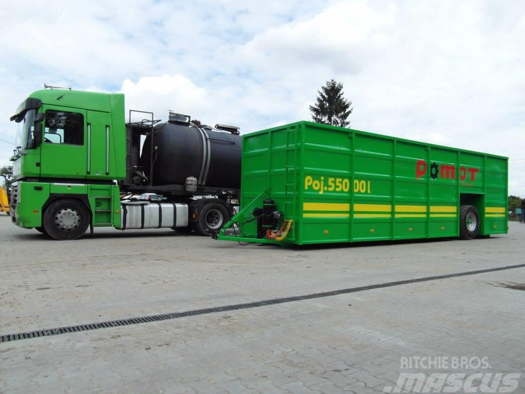 Pomot Slurry tank container  55000 L/Réservoir de lisier Tonne à lisier