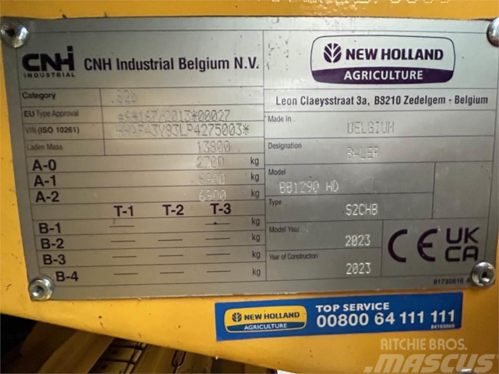 New Holland BB 1290 RC HIGH DENSITY Presse cubique