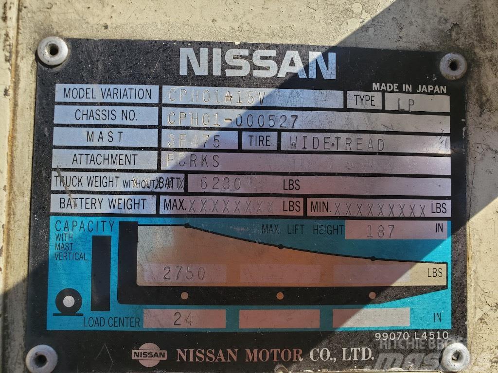 Nissan CPH01A15V Autres Chariots élévateurs