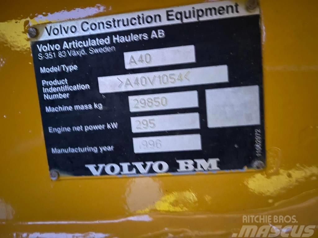 Volvo A40C Tombereau articulé