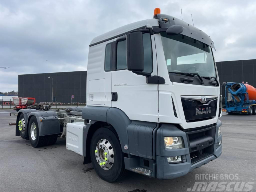 MAN TGS 26.440 6x2*4 ADR Chassis Euro 6 Châssis cabine