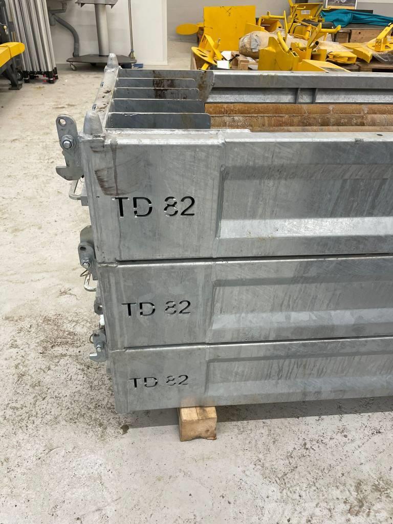 Tracto Used TD82 drill rods Foreuse horizontale