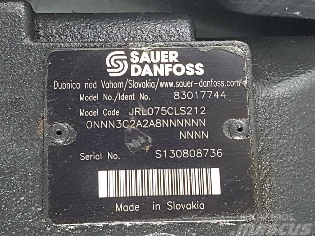 Sauer Danfoss JRL075CLS2120NNN3C2A2A8NNNNNNNNNN Hydraulique