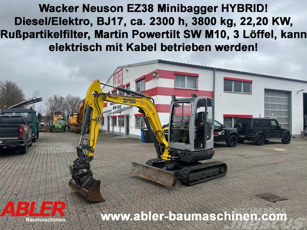 Wacker Neuson EZ 38 Hybrid! Minibagger diesel/Strom Powertilt Mini pelle < 7t