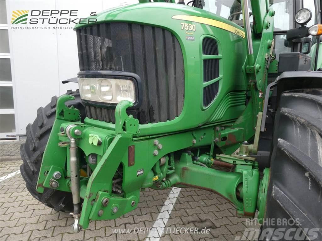 John Deere 7530 Premium inkl. 751 Frontlader Tracteur
