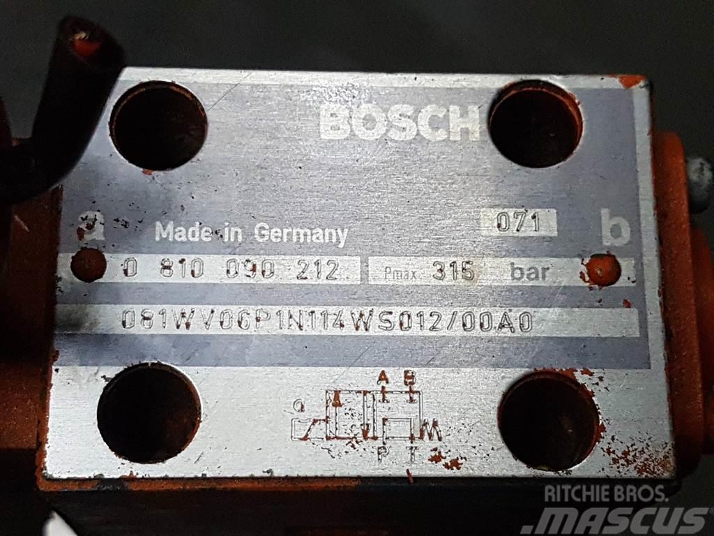 Schaeff SKL832-5606656182-Bosch 081WV06P1N114-Valve Hydraulique