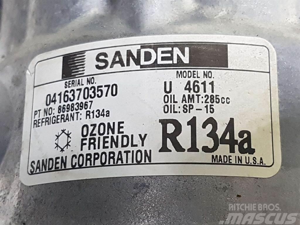 CASE 621D-Sanden U4611-Compressor/Kompressor/Aircopomp Moteur