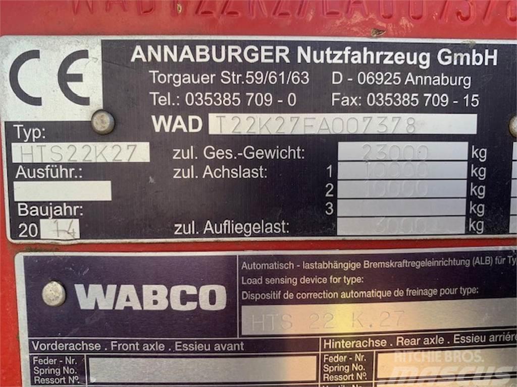 Annaburger HTS 22 K27, Güllefass, 18m Tonne à lisier