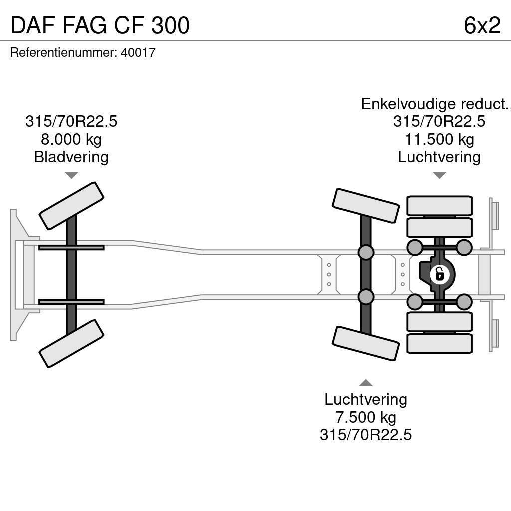 DAF FAG CF 300 Camion poubelle