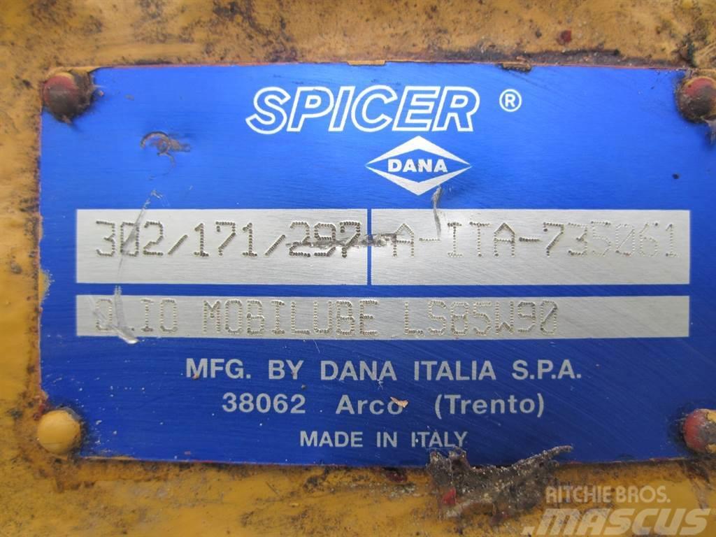 Spicer Dana 302/171/297 - Axle/Achse/As Essieux