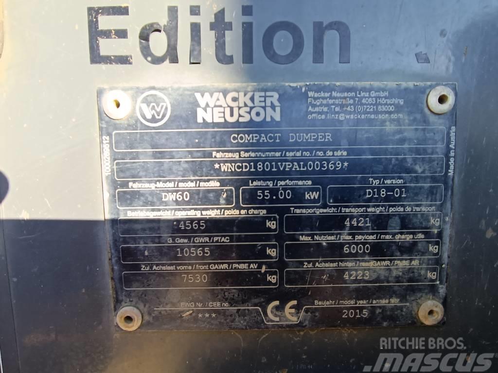 Wacker Neuson DW 60 Mini tombereau