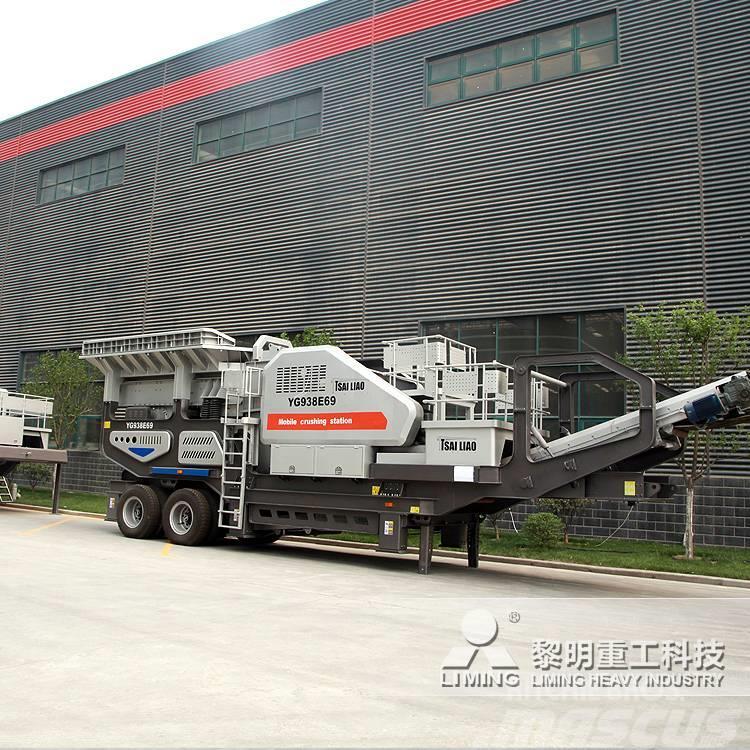 Liming 100-200tph Mobile Primary Jaw Crusher Concasseur mobile