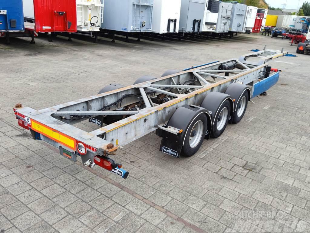 Van Hool A3C002 3 Axle ContainerChassis 40/45FT - Galvinise Semi remorque porte container