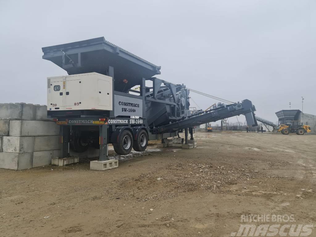 Constmach SW-1240 Mobile Screening And Washing Plant Crible