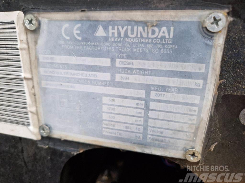 Hyundai 25D-9E Chariots diesel