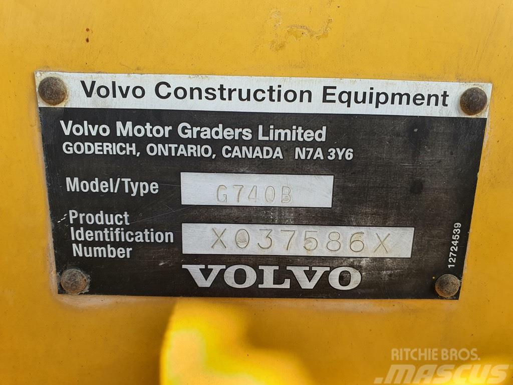 Volvo G 740 B PARTS Niveleuse