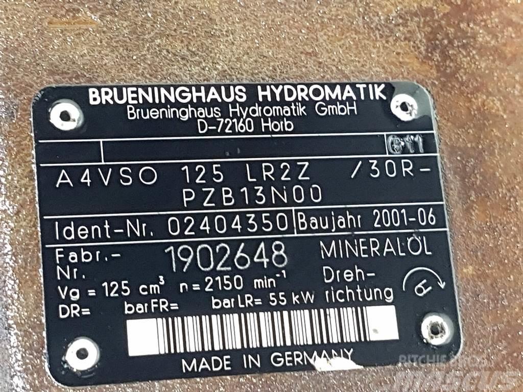 Brueninghaus Hydromatik A4VSO125LR2Z/30R-R902404350-Drive pump/Fahrpumpe Hydraulique