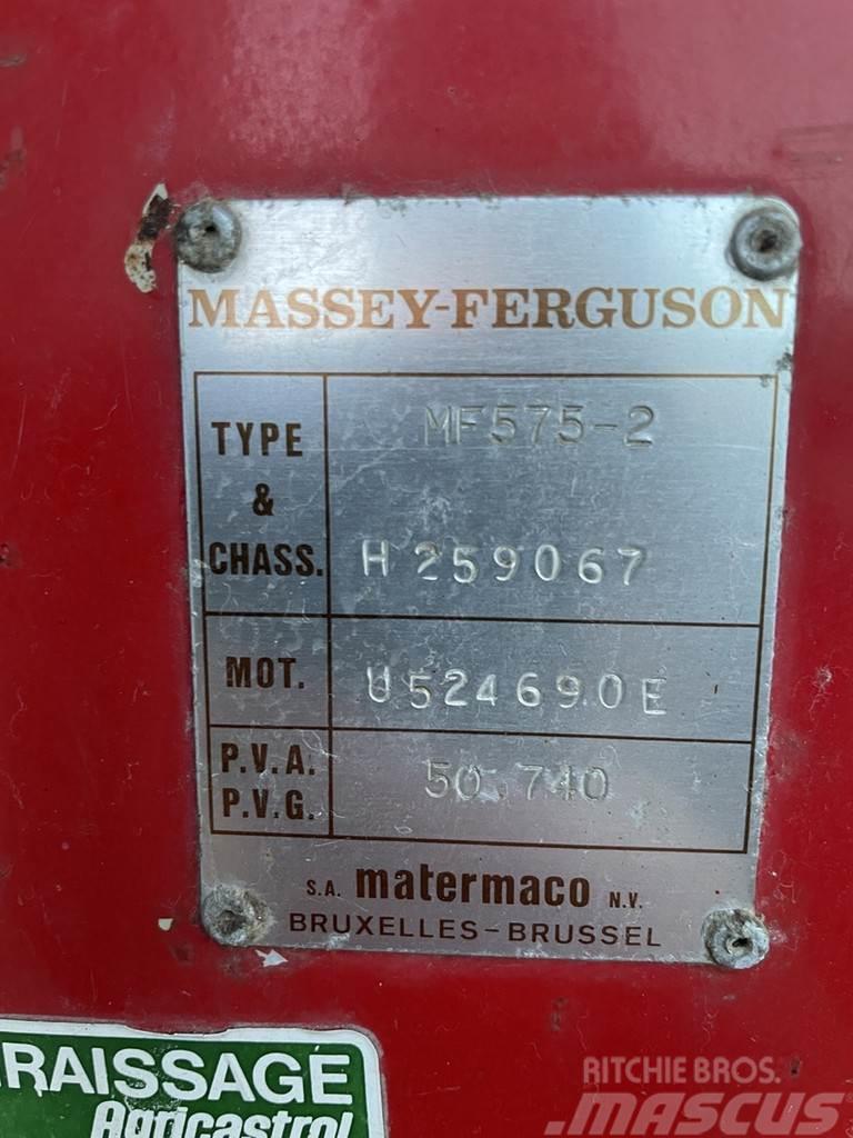 Massey Ferguson 575 Tracteur