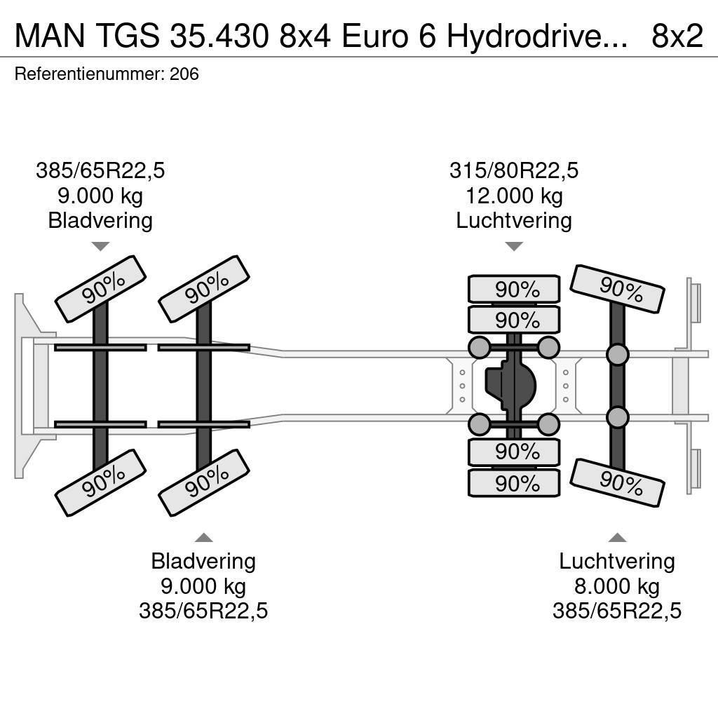 MAN TGS 35.430 8x4 Euro 6 Hydrodrive Tadano HK 40! Grues tout terrain