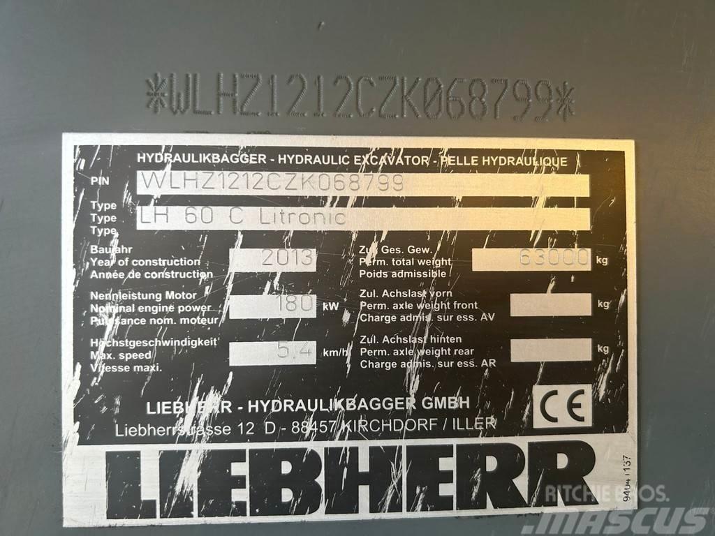 Liebherr LH 60 C Litronic EPA Umschlag bagger Autre matériel de manutention